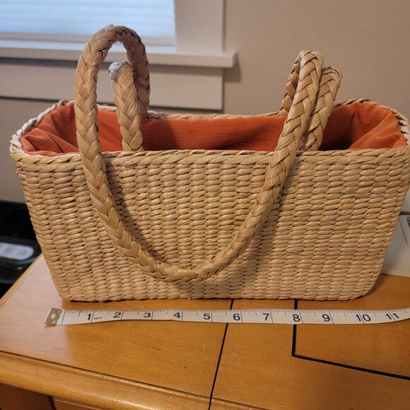 VTG Tommy Bahama Lined/Woven Handbag. Excellent Condition! So Cute! Year Round! - Picture 2 of 5